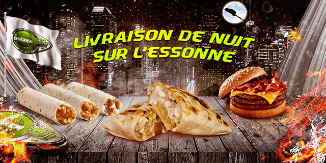 livraison sandwich nuit 91