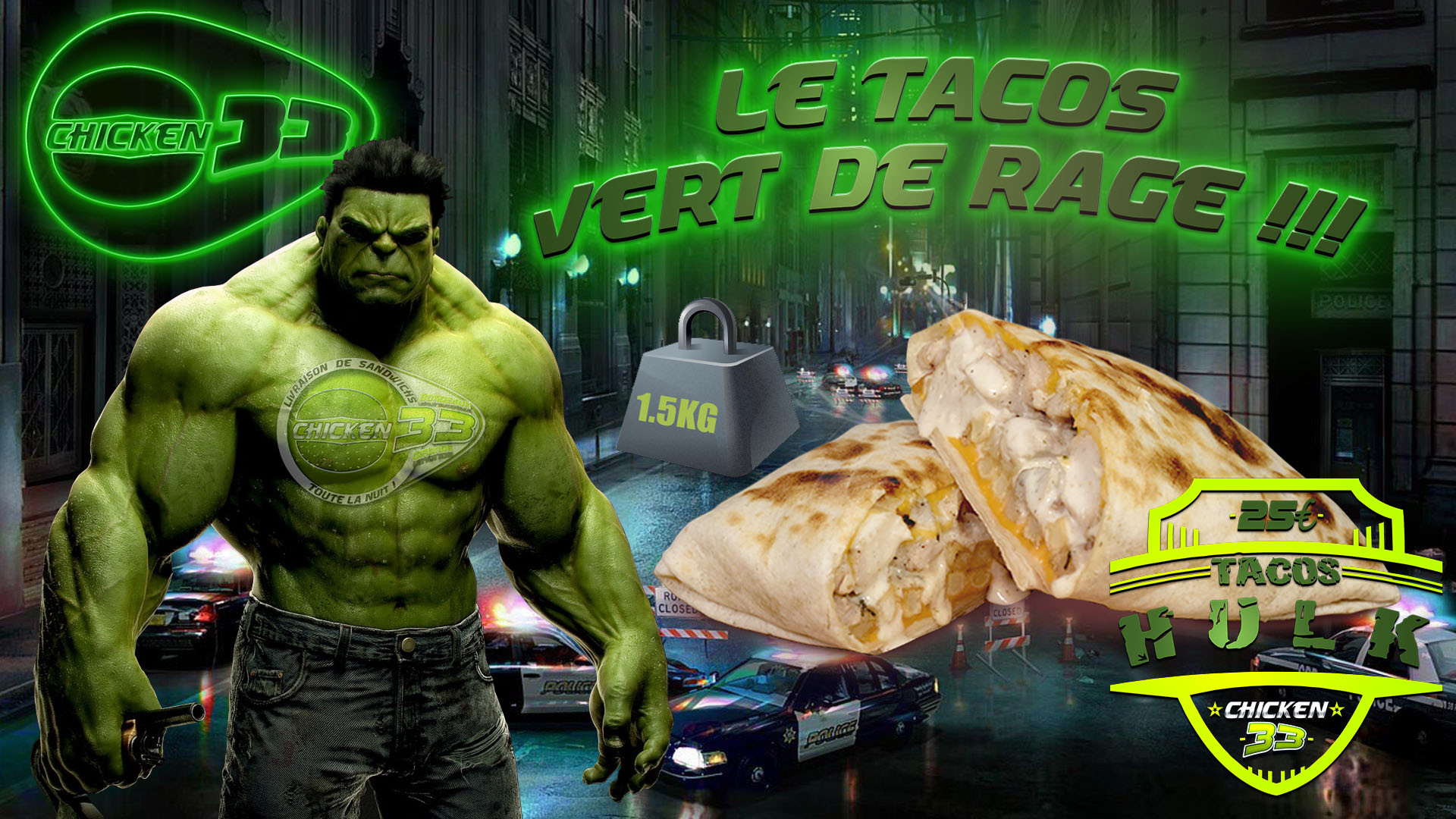 Livraison Tacos Nuit